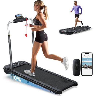 LLHZSY Walking Pad Desk Treadmill with Large Screen