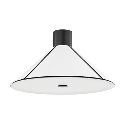 Troy Lighting Forrest 2 - Light Semi-Flush Mount in  Soft Black
