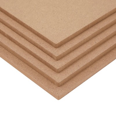Brown 12x12 MDF Boards for DIY Arts and Crafts, 20 Pack