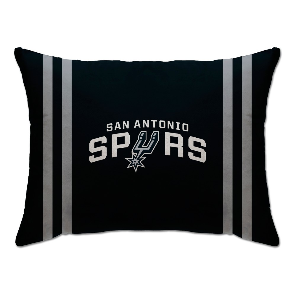 Photos - Pillow NBA San Antonio Spurs Medium/Firm Density Machine Washable Pegasus Sports Bed 