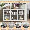 VYNXARIA Metal Modern Sideboard Buffet Cabinet - Premium Steel Storage with Glass Doors & Large Capacity Organizer - 4 of 4