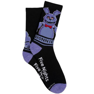 Five Nights at Freddy's Bonnie Crew Sock