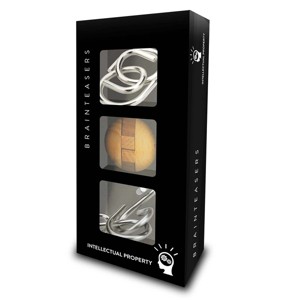 Project Genius: Intellectual Property 3 Pack Sleek Combination Puzzles - 1 of 1