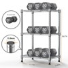 AndMakers 3 Tiers Steel Adjustable Household Shelving Unit (17.7 in. W x 26.3 in. H x 11.8 in. D) - 2 of 4