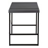 NicBex 48" Industrial Computer Desk with Grey Reclaimed Wood-Look Black Metal Legs, X-Shaped Support for Home Office, Laptop/Work - 3 of 4
