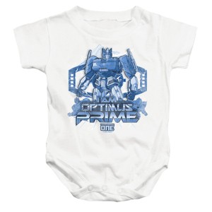Baby Transformers One I Am Optimus Prime Infant Bodysuit - 1 of 3