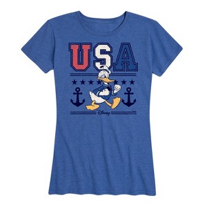 Women's - Disney - Americana Short Sleeve Graphic T-Shirt - 1 of 4