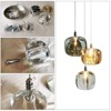 Modern 3-Light Kitchen Chandelier Adjustable Hanging Fixture Bulb Not Included - HOMLUX - 4 of 4
