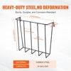 VEVOR Livestock Hay Feeder, 24 Gallons Large Capacity, 2 Packs Heavy-Duty Steel Goat Hay Rack, 27'' Long Wall Mounted Horse Hay Holder - 4 of 4