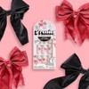 Olive & June Pressies Fake Nails - S Round - Big Bow Energy - 28ct - 4 of 4