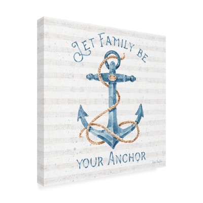 Trademark Fine Art -Lisa Audit 'Nautical Life Iv' Canvas Art