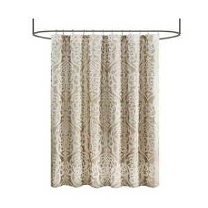 LunaLulinlk Jacquard Shower Curtain - 1 of 4