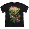 Tales Of The Teenage Mutant Ninja Turtles Sewer Squad Kids T Shirt For Youth, Black - 2 of 4