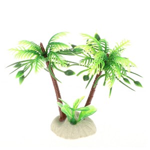 Unique Bargains Aquarium Plants Decorations Artificial Aquatic Plant Green 2.95" 1 Pcs - 1 of 4