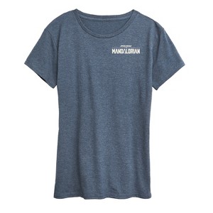 Women's - Star Wars - The Mandalorian Grogu Celestial Short Sleeve Graphic T-Shirt - 1 of 4
