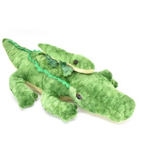 Collectible Wildlife Gifts | Alligator with Baby, Stuffed Reptile, Educational, Plush Realistic Figure, Lifelike Model, Replica, Gift,  16 - 1 of 1