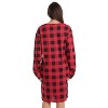 Just Love Women's Long Sleeve Cotton Nightgown - Cozy Sleepwear & Lounge Dress - 3 of 3