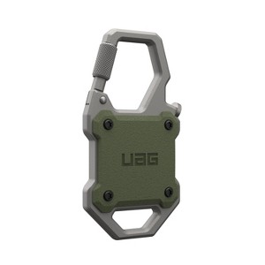 UAG AirTag Case, Monarch Rugged Protective Cover Holder with Carabiner Attachment for Keys, Pets, Backpacks - 1 of 1