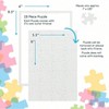 100 Blank Jigsaw Puzzles, 5.5x8 Inch, 28 Pieces Each - DIY Party Invites, Crafts, Decor Party Favors - 3 of 4