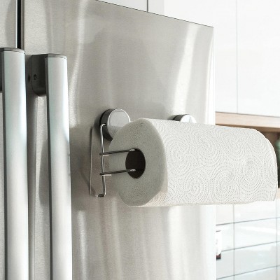 Stainless Steel Magnetic Paper Towel Holder with Strong Magnets