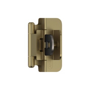 Amerock Double Demountable Hinges for 3/8" Inset Cabinet Doors – Set of 2 - 1 of 4