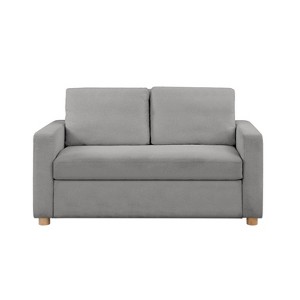 Serta Aurora Convertible Sofa GrayBoucle - 1 of 4