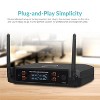 Supersonic® 4-Channel 2.4-GHz Wireless Microphone System with 4 Handheld Microphones and Receiver, SC-909 in Black - 3 of 4