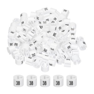 Unique Bargains Easy to Remove Reusable Easy to Recognize Hanger Markers Label - 1 of 3