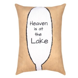 Heaven Is at the Lake Climaweave Pillow 13x18 inch by Manual Woodworkers and Weavers - 1 of 3