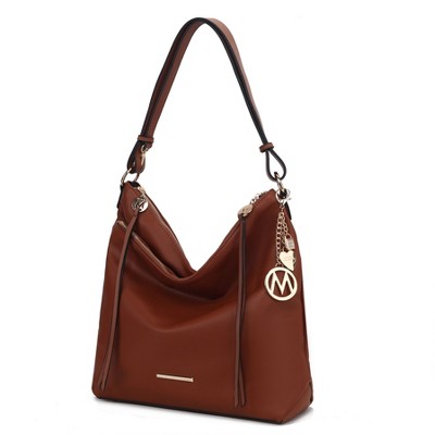 MKF Collection Elise Vegan Leather Women’s Hobo Bag by Mia K