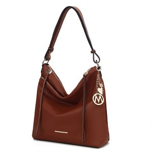 MKF Collection Elise Vegan Leather Women’s Hobo Bag by Mia K - 1 of 4