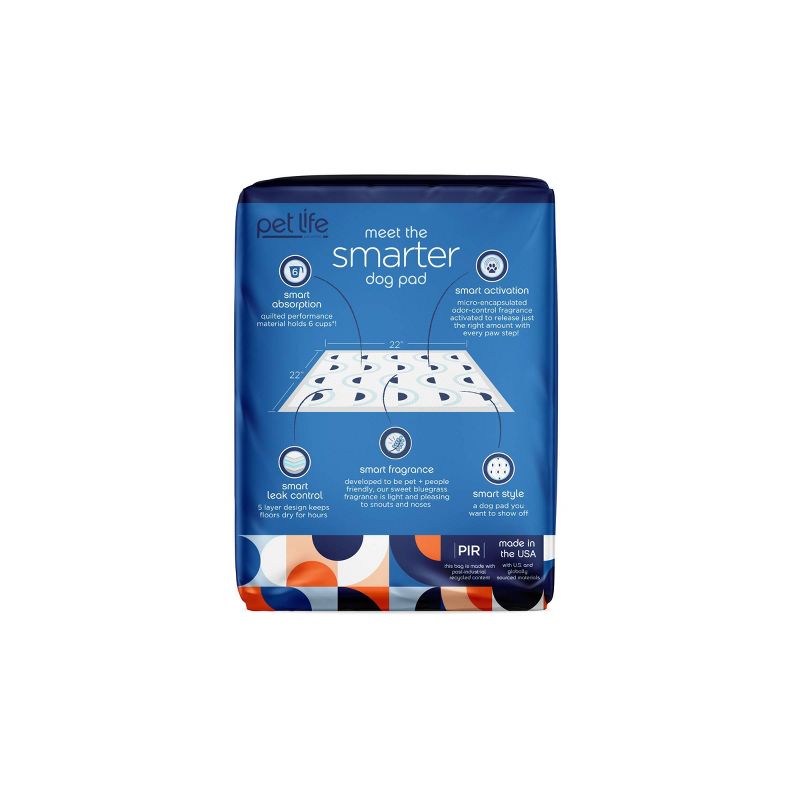 Pet Life Unlimited Puppy Smart Prints Training Dog Pads - L - 40ct, 2 of 10