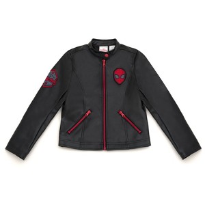 Marvel Spider-Man Faux Leather Jacket - 1 of 4