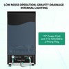 Tylza Commercial Built-in or Freestanding Ice Maker 160Lbs/24H  in Black - 4 of 4