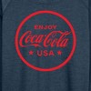 Women's - Coca-Cola - Enjoy Coca Cola USA Lightweight French Terry Wide Neck Long Sleeve Shirt - 2 of 4