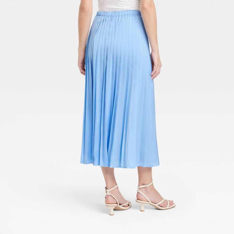 Women's Pleated A-Line Midi Skirt - A New Day™, 3 of 7