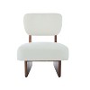 Dexmalle Modern Lounge Chair With Wood Finish - 4 of 4