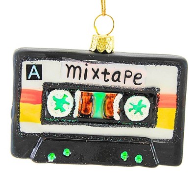 Cody Foster 2.0 Inch Vintage Black Mix Tape Ornament Favorite Song Tea Dance Beach Tree Ornaments