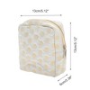 Unique Bargains Versatile Square Dots Travel Makeup Bag 1 Pc - 2 of 4