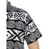 LA LEELA Men's Hawaiian Funny Beach Shirts Casual Short Sleeve Shirts Button Down Shirt Men - 3 of 3