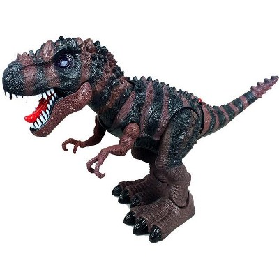 Tyrannosaurus T-Rex Dinosaur With Lights aAnd Sounds (Brown)
