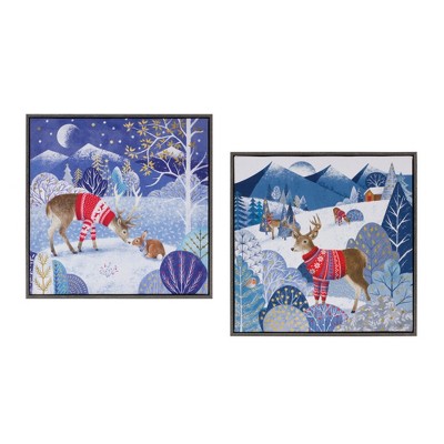 Melrose Forest Friends Print (Set of 2)