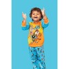 SPACE JAM Looney Tunes Tasmanian Devil Buggs Bunny Pajama Shirt and Pants Sleep Set Toddler - image 2 of 4