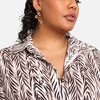 Rebdolls Women's Isha Bamboo Print Button Front Maxi Shirt Dress - 2 of 3