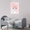 15" x 21" Lovely Unicorn Llama Fantasy and Sci-Fi Framed Art Print - Wynwood Studio: Modern Decor, Digital Art - 4 of 4
