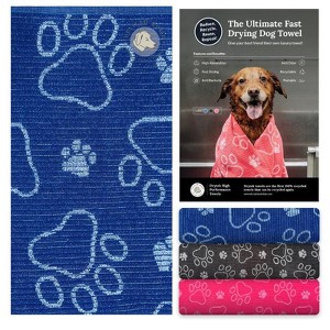 Delilah Home Drytek Quick-Dry Dog Towel – Extra Large Bath Towel, 30-inch by 54-inch - 1 of 4