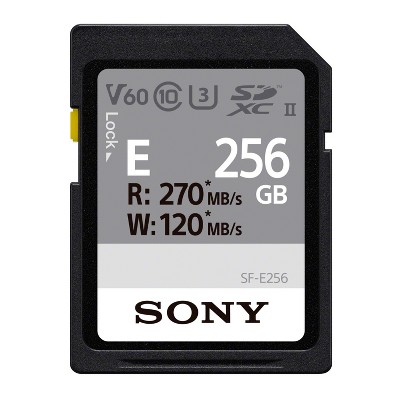 Sony 256GB E-Series High Speed SD Card