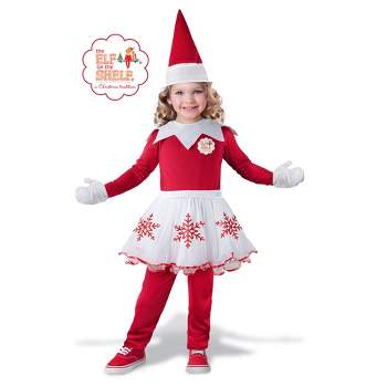 Fun World The Elf on the Shelf Toddler Girl Elf Christmas Costume - Medium