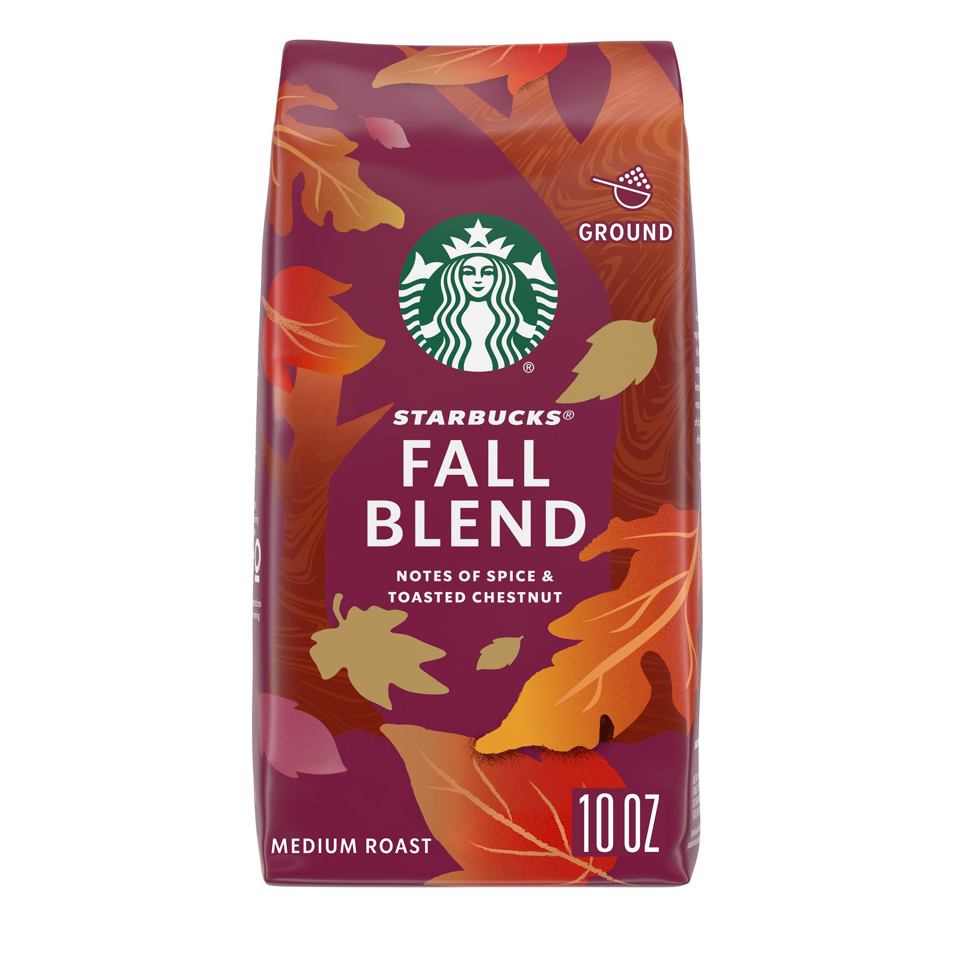 Starbucks Fall Blend Medium Roast Ground Coffee - 10oz