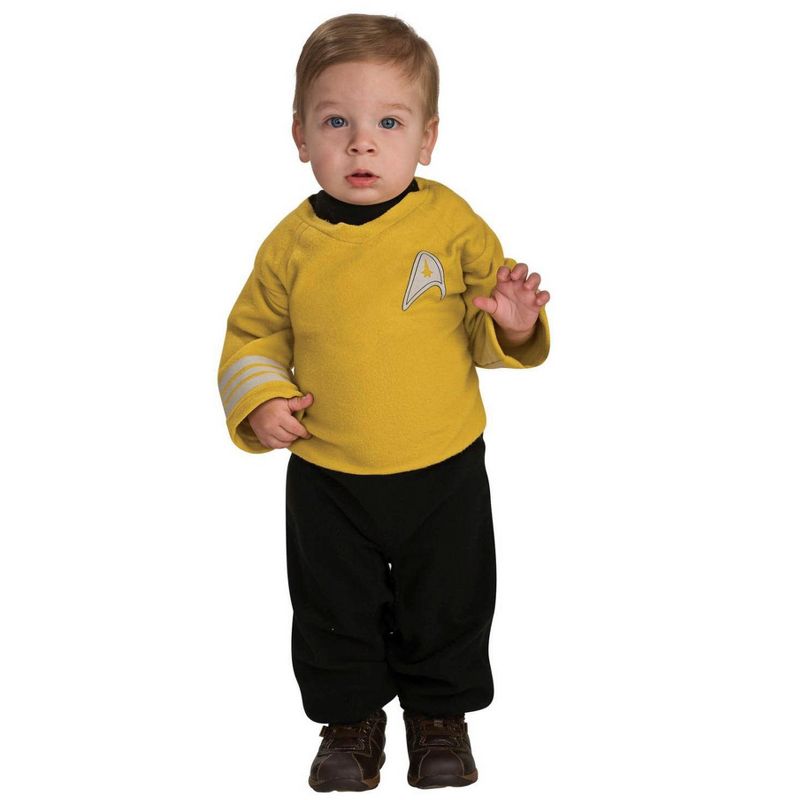 Rubies Star Trek Boys Captain Kirk Infant Costume, 1 of 3